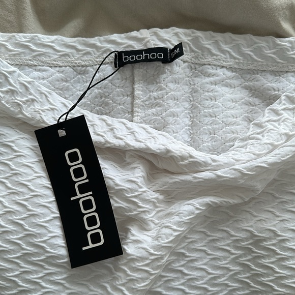 NWT Amy Textured Midi Skirt White (S/M) - Picture 5 of 5